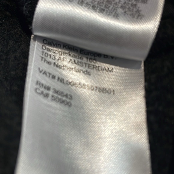 BNWOT Calvin Klein Mens Tracksuit Zip Up Jacket Size Large - Picture 8 of 10